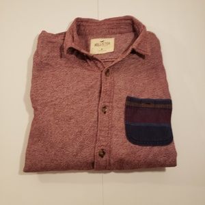 Hollister California Long Sleeve Button Up Medium
